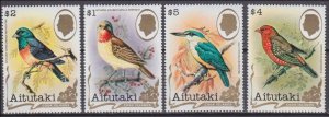 1981 Aitutaki 402-405 Birds 62,50 €