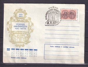 Lithuania 1979 Vilnius University 400 Years Anniversary FDC