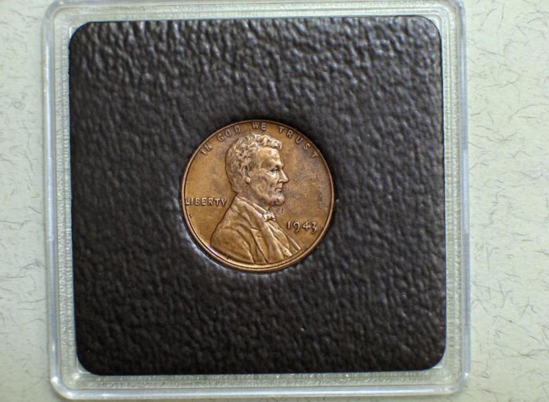 1943 Copper Plated Steel Lincoln Cent