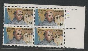 United States #C116 Mint (NH) Plate Block