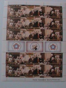 BARBUDA-1976  BICENTENARY OF AMERICAN REVOLUTIONARY MNH SHEET- VERY FINE