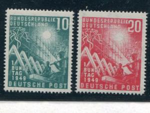 Germany #665-66 Mint NH  VF - LPS