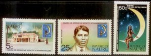 Nauru 1973 SC# 105-7 MNH L156