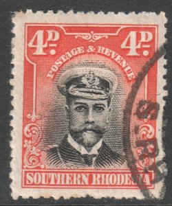 Southern Rhodesia Scott 6 - SG6, 1924 George V 4d used