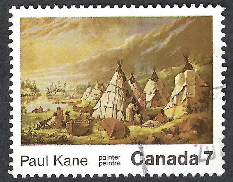 Canada #553 7¢ Paul Kane (1971). Used.