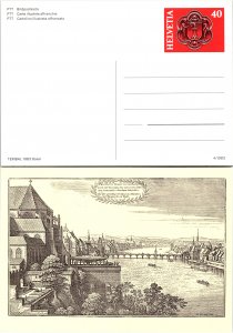 Switzerland, Government Postal Card