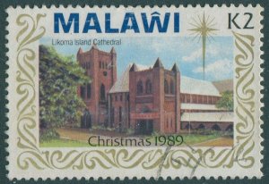 Malawi 1989 SG832 2k Christmas cathedral FU