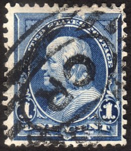 1894, US 1c, Franklin, Used, Sc 247