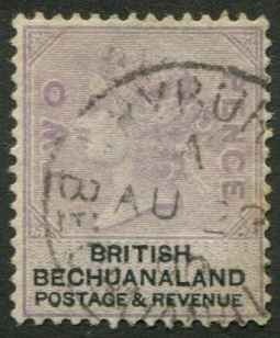 Bechuanaland Protect. SC# 12 Victoria 2p Used