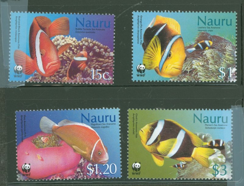 Nauru #514-17  Single (Complete Set) (Wwf)