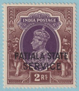 INDIA - PATIALA STATE O61 OFFICIAL  MINT NEVER HINGED OG ** VERY FINE! - LEV