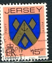 G. B. Jersey; 1987: Sc. # 261a: O/Used Single Stamp