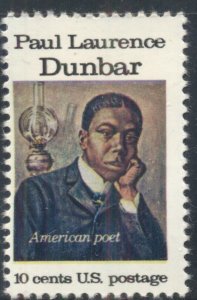 #1559 10¢ PAUL DUNBAR LOT OF 400 MINT STAMPS, SPICE UP YOUR MAILINGS!