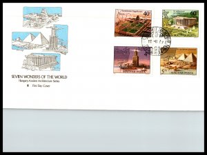 Hungary 2631-2637 Fleetwood Set of Two U/A FDC