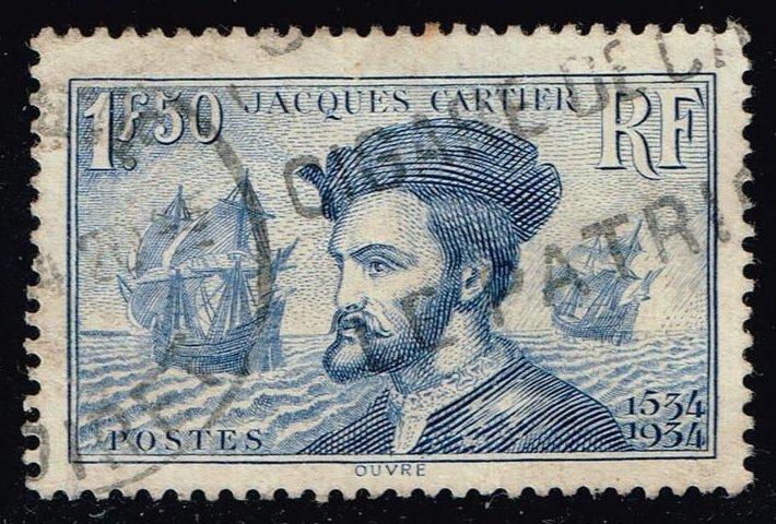 France #297 Jacques Cartier; Used (4.25)