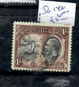 GRENADA KGV 1/-  BOAT  SG 142     VFU       P0303A H