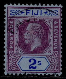 FIJI GV SG239, 2s purple & blue/blue, FINE USED. Cat £70.