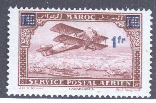 French Morocco, Scott #C12, MH