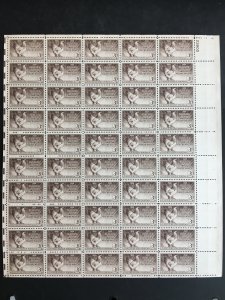 1948 sheet - Poultry Industry - Sc# 968