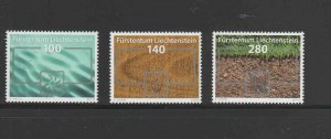 LIECHTENSTEIN #1491-1493  2010  ENERGY    MINT  VF NH  O.G