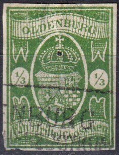 Oldenburg #10 F-VF Used CV $875.00 (Z7134)