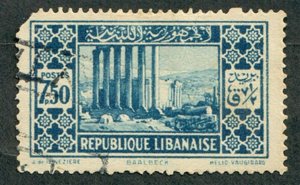 Lebanon #129 used single