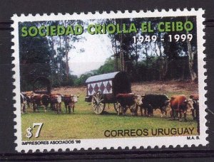 URUGUAY Sc #1822 MNH Stamp El Ceibo Society 50th anniversary
