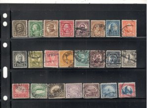 US SCOTT# 551-573 COMPLETE SET