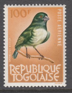 Togo C37 Bird MNH VF