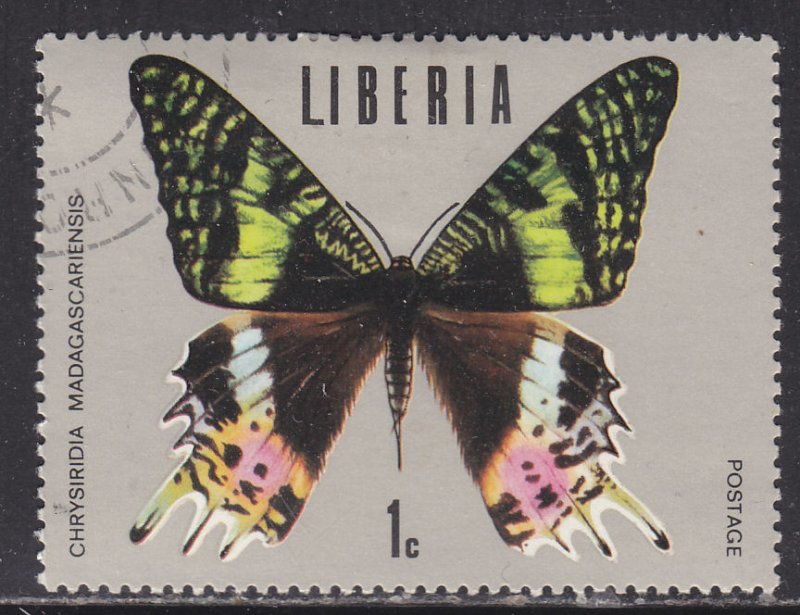 Liberia 683 Tropical Butterflies 1974