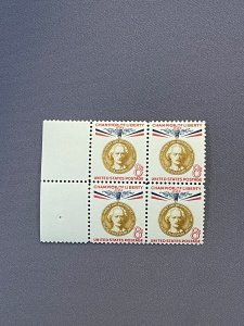 1160, Paderewski, Plate Block, Mint OGNH, CV $3.00