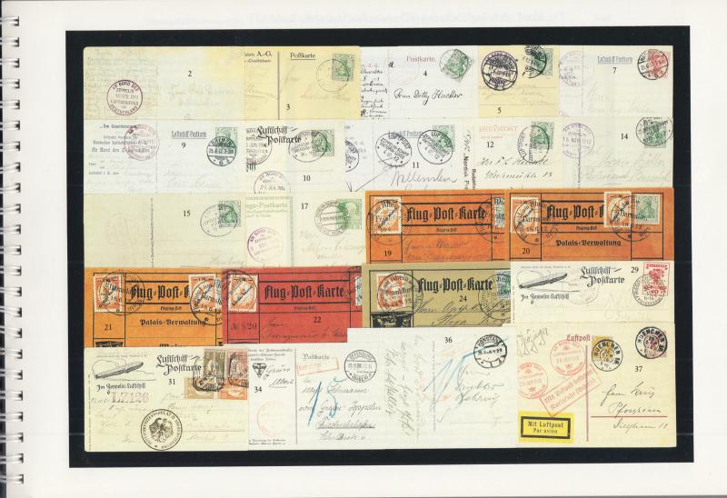 The Alan L. Belinkoff Collection of Zeppelin Post Mail of the World.