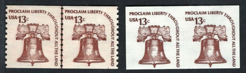 Scott #1618-1618b  Imperforate Pair OGnh XF  (LB 10/17) 