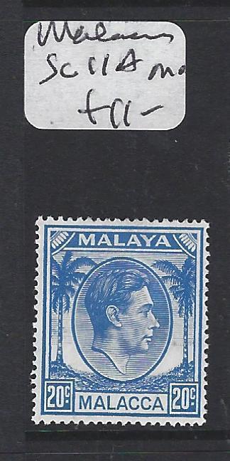 MALAYA  MALACCA  (PP1605B)  KGVI 20C  SG 11A  MOG