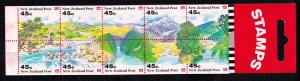 New Zealand 1992 Scenic Views Complete Mint MNH Booklet SC 1125a