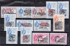 Sierra Leone 1963 Independence mint MH set WS3551