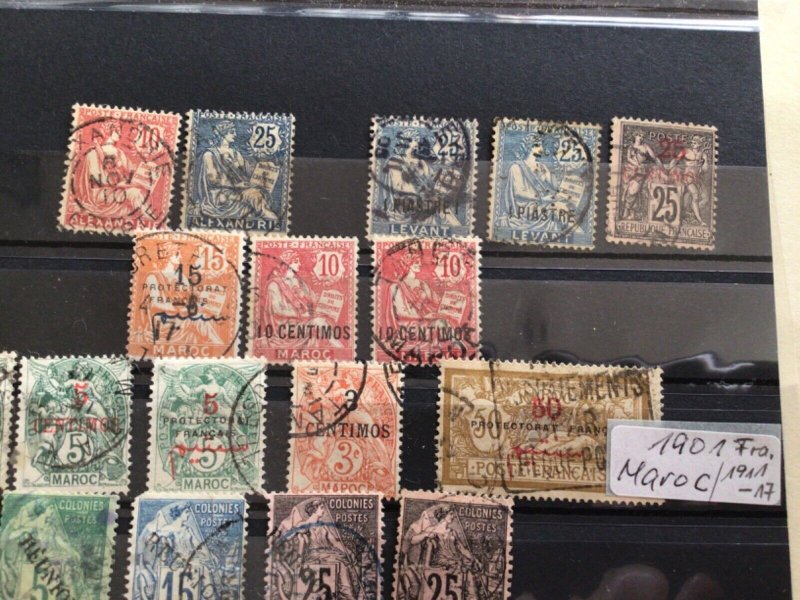 French Colonies mixed early stamps A12892