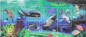 Australia 1707a 1998  S/S  VF  Mint NH