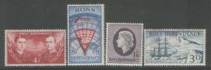 ROSS DEP SG 1/4 MOUNTED hinged MINT