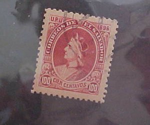 EL SALVADOR  STAMP #170L  USED  cat.$50.00