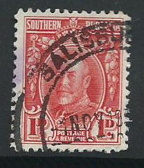 Southern Rhodesia SG 16a  FU perf 11 ½