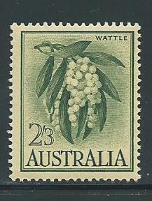 Australia 328 1959-64 2sh3d Flower single MNH
