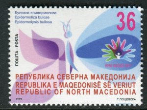 305 - NORTH MACEDONIA 2022 - Rare Diseases - Epidermolysis Bullosa - MNH