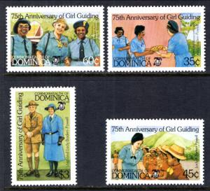 Dominica 8686-889 Girl Guides MNH VF