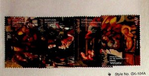 Portugal Sc 2690-3 MNH SET of 2004 - Christmas Paintings - HS09