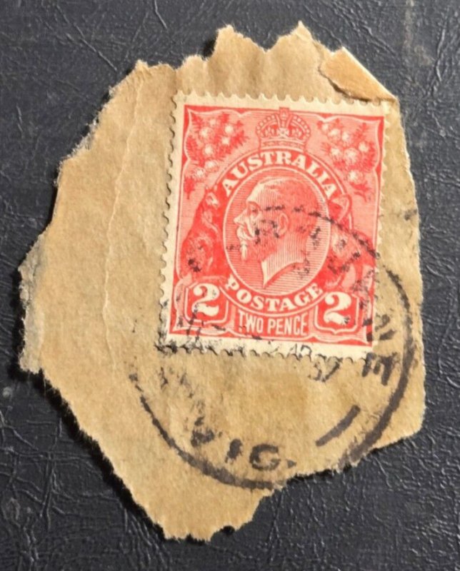 Stamp Australia 1930 King George V A4 #71 cover