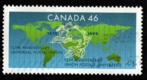 Canada - #1806 125th anniversary of the Universal Postal Union - Used