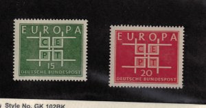 Germany Scott 867-868 MNH