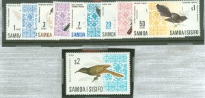 Samoa (Western Samoa) #265-274A
