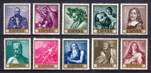 Spain - Scott #1159-1168 - MNH - SCV $25